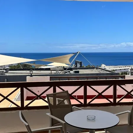 La Cumbre 4a - Sea Views -2 Bed - 2 Bath - Mezzanine Floor - Aircon - Uk Tv 卡门港